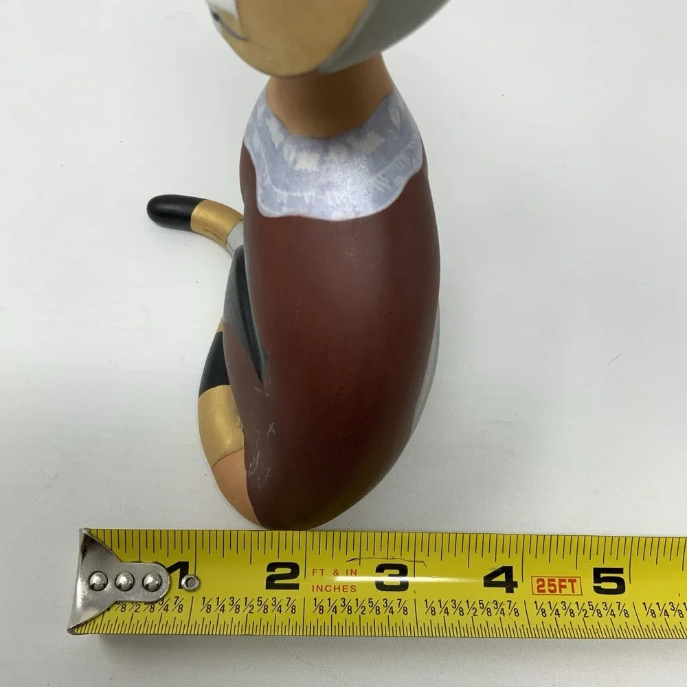 Goebel Rosina Wachtmeister Stella Cat Figurine Porcelain Modern Art Gold 7